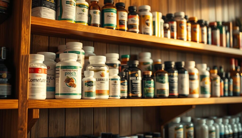 výběr doplňků stravy